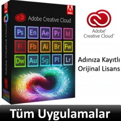 Adobe Creative Cloud 1 Aylık Lisans